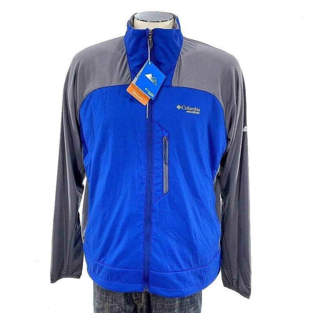 NWT Columbia Montrail Caldorado III Insulated Jacket XL Blue Run Hike Mens $140‎